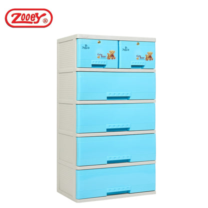 Zooey Adora Wardrobe/Clothes Organizer 5 Layer
