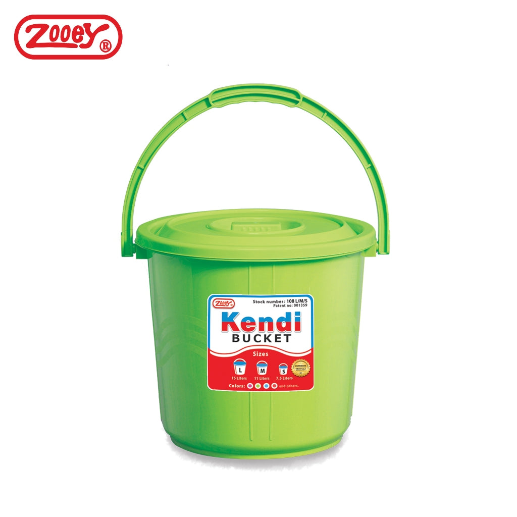 Zooey Kendi Bucket Water Pail/Water Container Stock No.108-M
