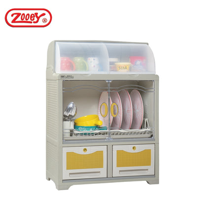 Zooey Smart Bio Clean Dish Cabinet/Organizer Stock No. 908-SB