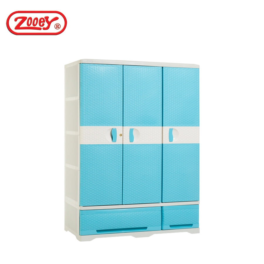 ZOOEY GRAND RATTAN CABINET /Wardrobe/Clothes Organizer Stock No.GRR-2009 Rattan