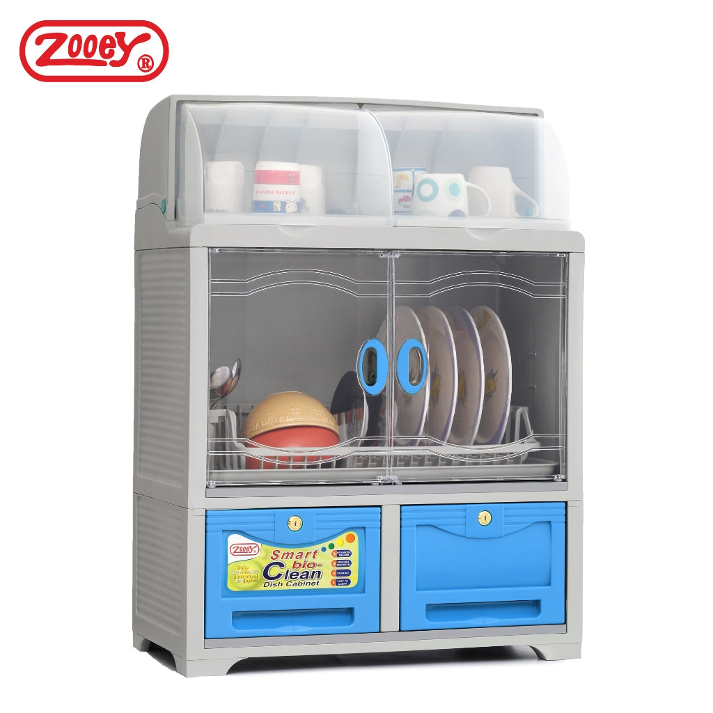 Zooey Smart Bio Clean Dish Cabinet/Organizer Stock No. 908-SB