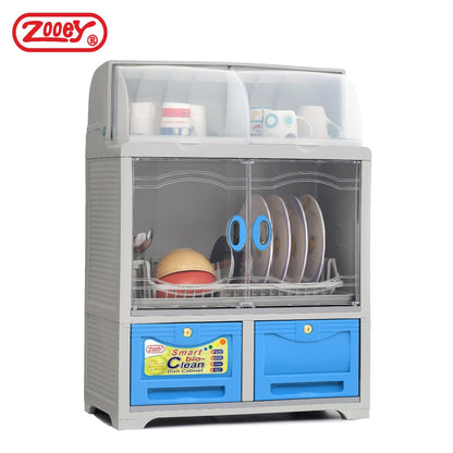Zooey Smart Bio Clean Dish Cabinet/Organizer Stock No. 908-SB