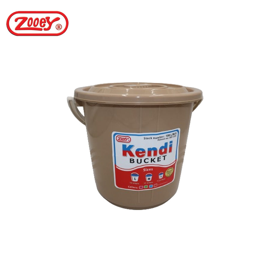 Zooey Kendi Bucket Water Pail/Water Container Stock No.108-S