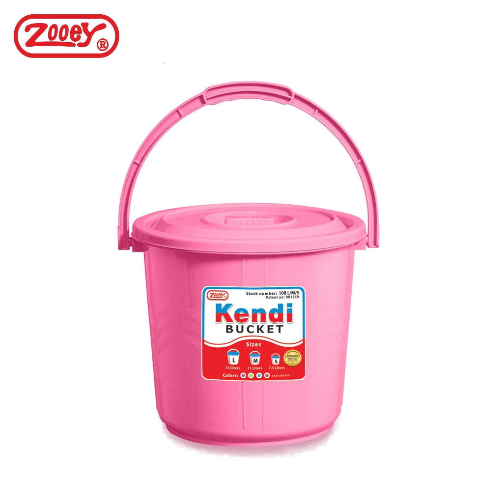 Zooey Kendi Bucket Water Pail/Water Container Stock No.108-M