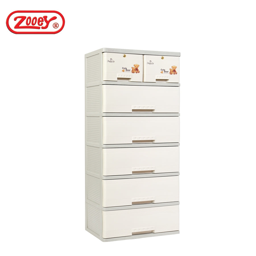 Zooey Adora Wardrobe/Clothes Organizer 6 Layer