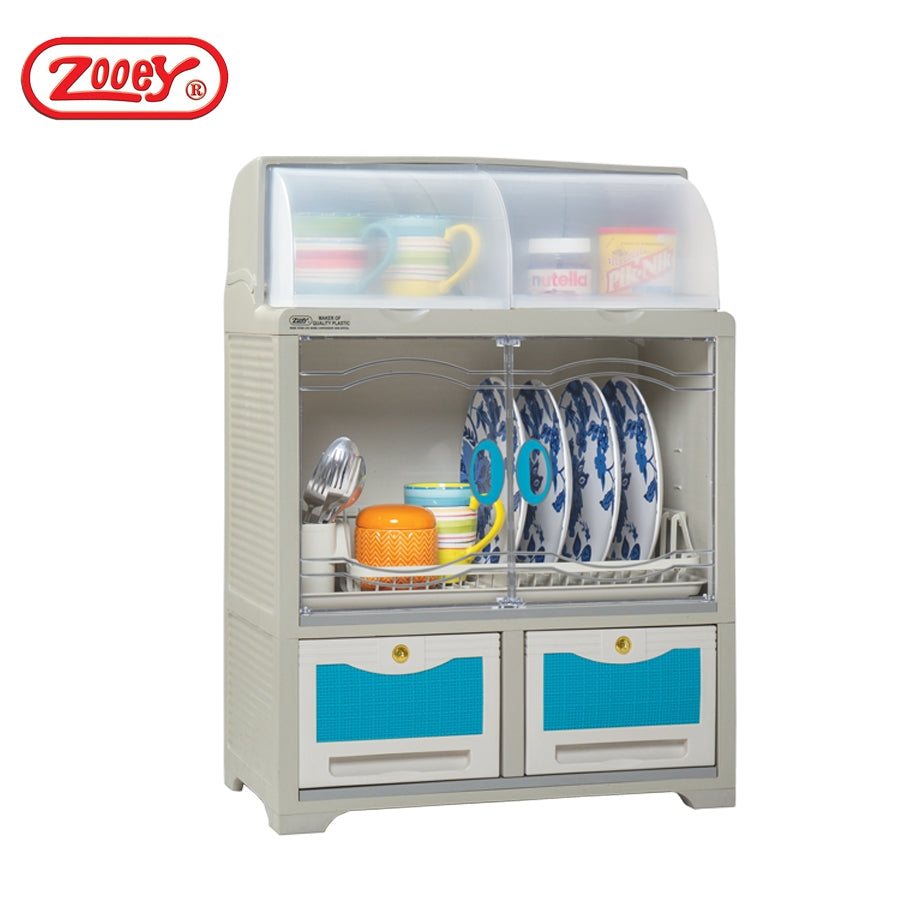 Zooey Smart Bio Clean Dish Cabinet/Organizer Stock No. 908-SB