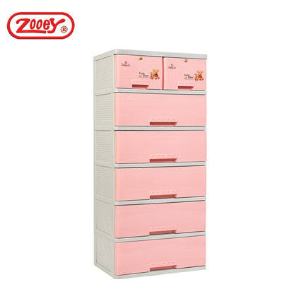 Zooey Adora Wardrobe/Clothes Organizer 6 Layer