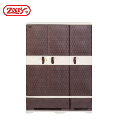 ZOOEY GRAND RATTAN CABINET /Wardrobe/Clothes Organizer Stock No.GRR-2009 Rattan