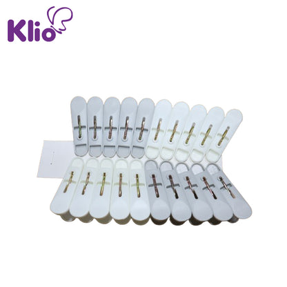 KLIO CLOTHESPINS 20’s ASSTD COLORS Stock No.KL-H034