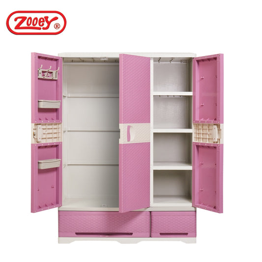 ZOOEY GRAND RATTAN CABINET /Wardrobe/Clothes Organizer Stock No.GRR-2009 Rattan