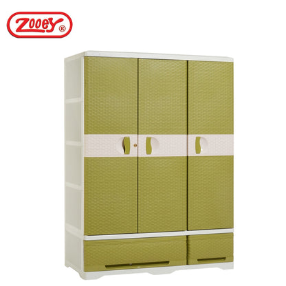 ZOOEY GRAND RATTAN CABINET /Wardrobe/Clothes Organizer Stock No.GRR-2009 Rattan