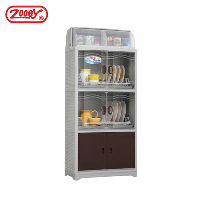 Zooey Big & Smart Plain Dish Cabinet/Organizer Stock No. BSP-908