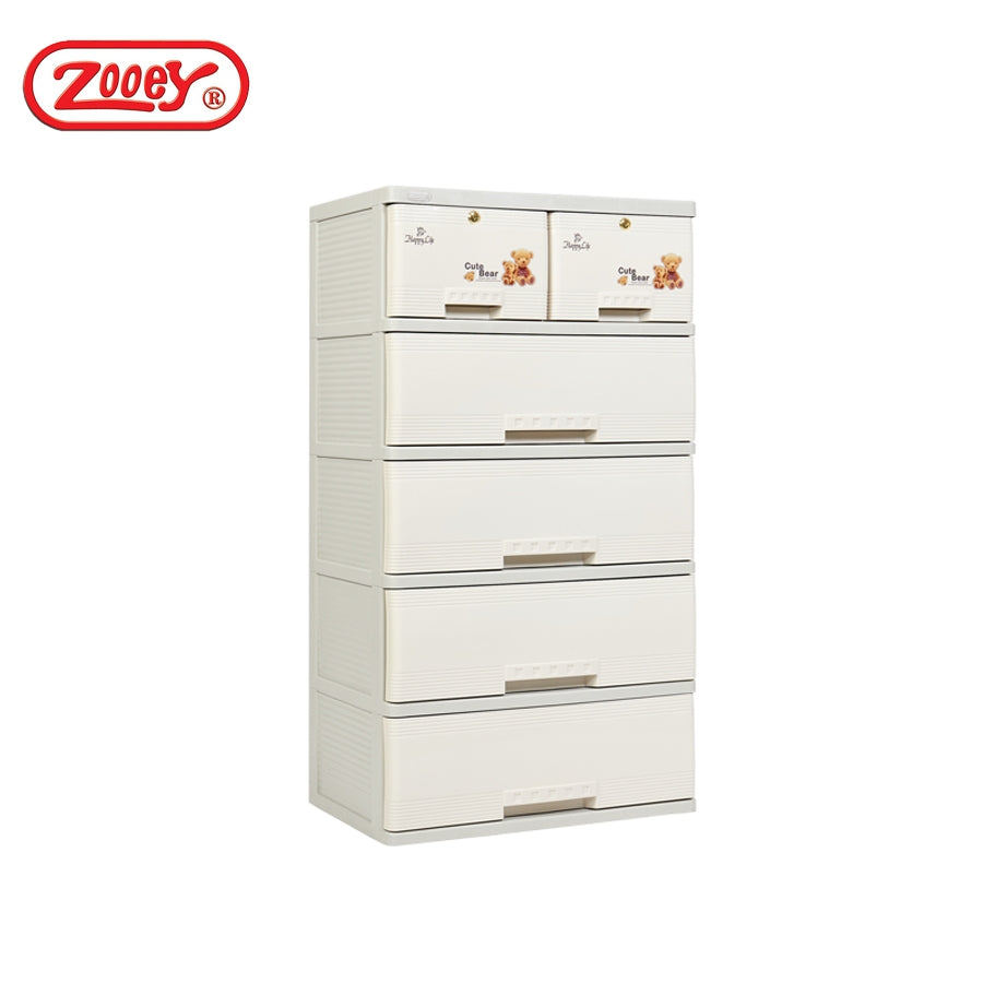 Zooey Adora Wardrobe/Clothes Organizer 5 Layer