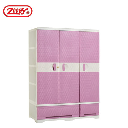 ZOOEY GRAND RATTAN CABINET /Wardrobe/Clothes Organizer Stock No.GRR-2009 Rattan