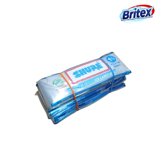 Plastic Ice Bag Ice Candy Sugar Bag Plastic Shure 1 1/2x10  100 pcs
