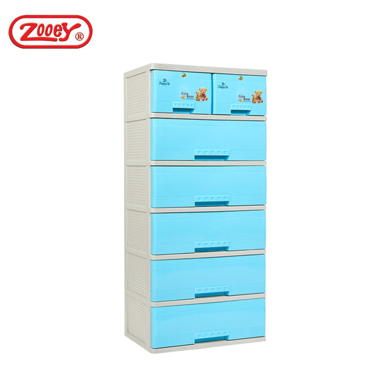 Zooey Adora Wardrobe/Clothes Organizer 6 Layer