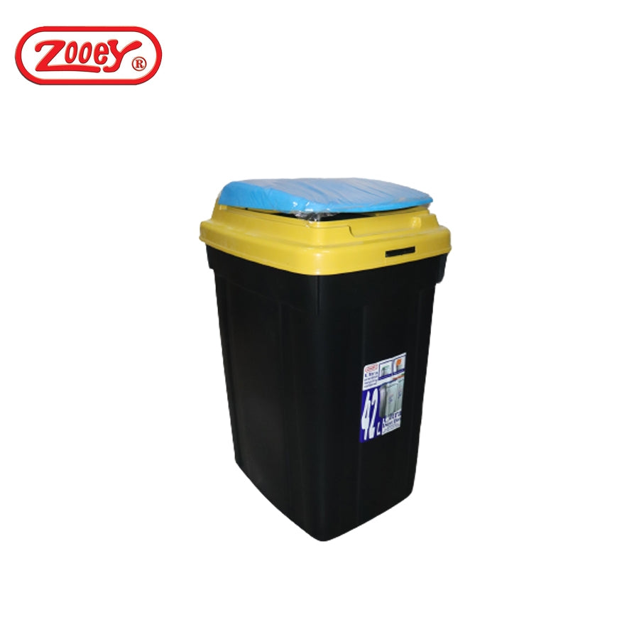 ZOOEY #2000-B ULTRA DUST BLACK/TRASH BIN