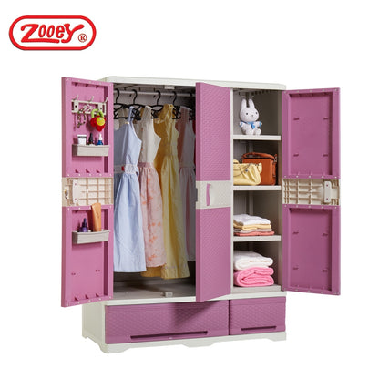 ZOOEY GRAND RATTAN CABINET /Wardrobe/Clothes Organizer Stock No.GRR-2009 Rattan