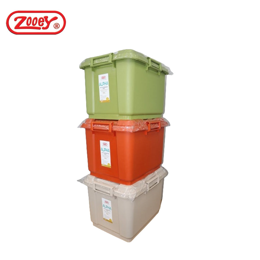Zooey ALPHA Solid Storage Box 36L Stock No.750