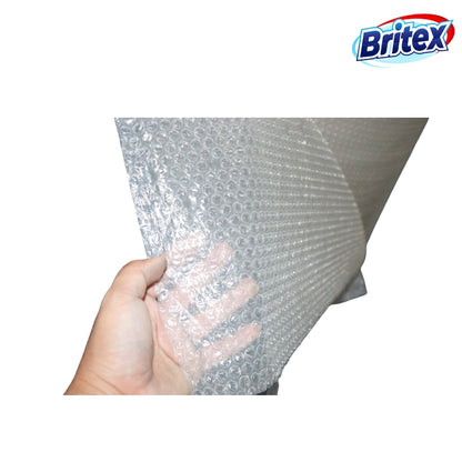 Britex CLEAR BUBBLE WRAP (40X100M) For packaging and wrapping items.