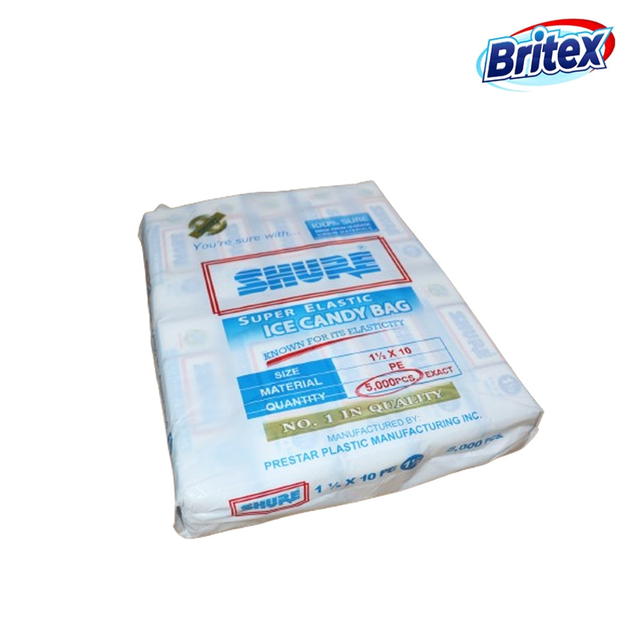 Plastic Ice Bag Ice Candy Sugar Bag Plastic Shure 1 1/2x10  100 pcs