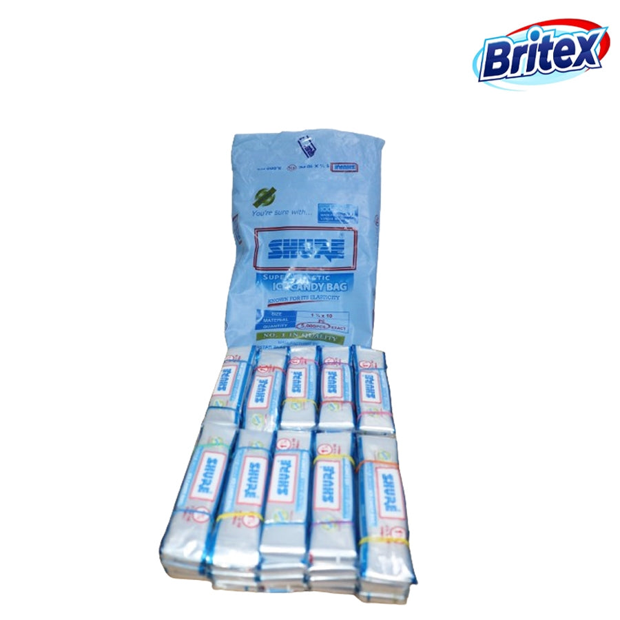 Britex Plastic 1 1/4x10 ice Candy Shure 100 pcs