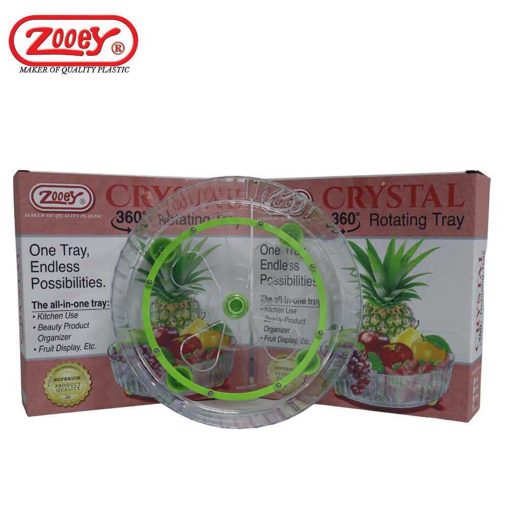 ZOOEY 360 ROTATING TRAY/ STOCK NO.357
