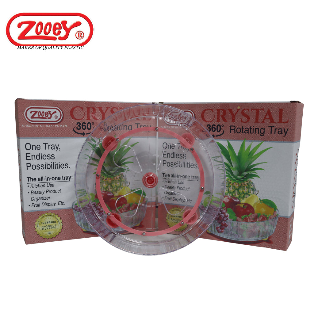 ZOOEY 360 ROTATING TRAY/ STOCK NO.357