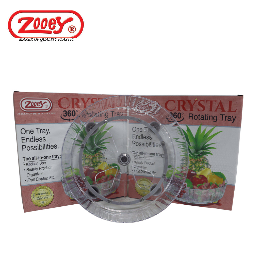 ZOOEY 360 ROTATING TRAY/ STOCK NO.357
