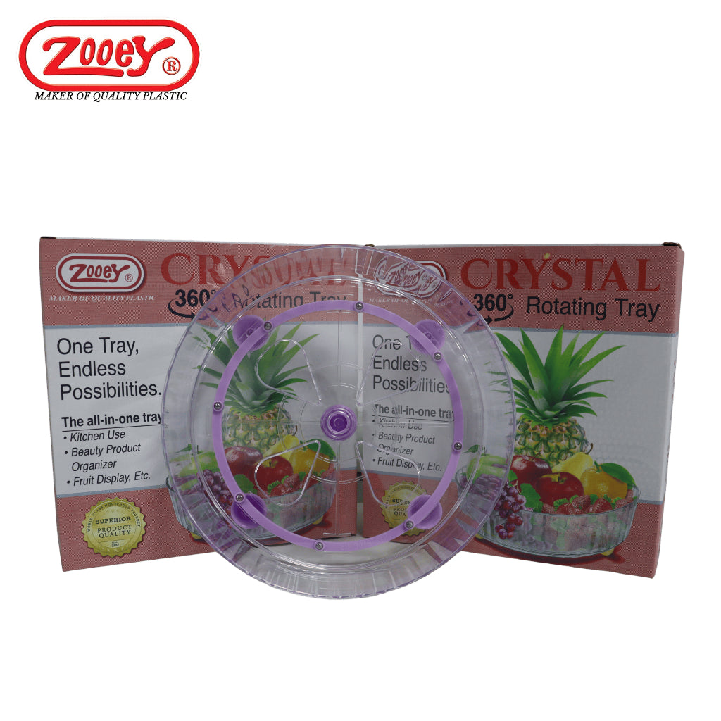 ZOOEY 360 ROTATING TRAY/ STOCK NO.357