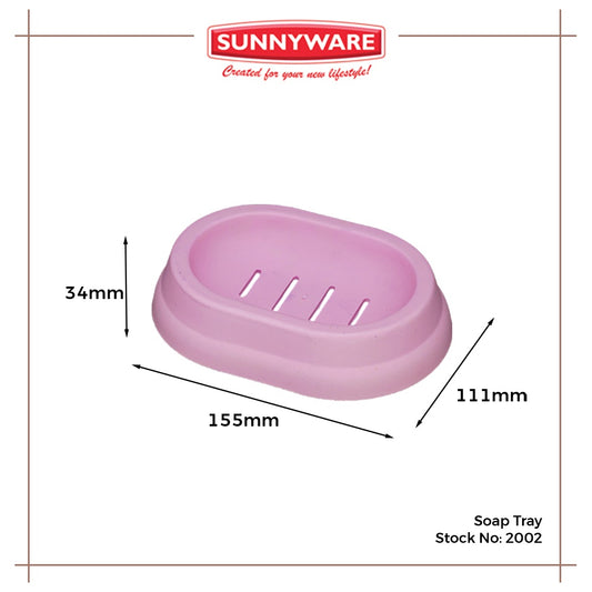 12pcs Soap Tray [Sunnyware 2002] | Plasticware | Laundryware | Bathing Tools | Soap Holder