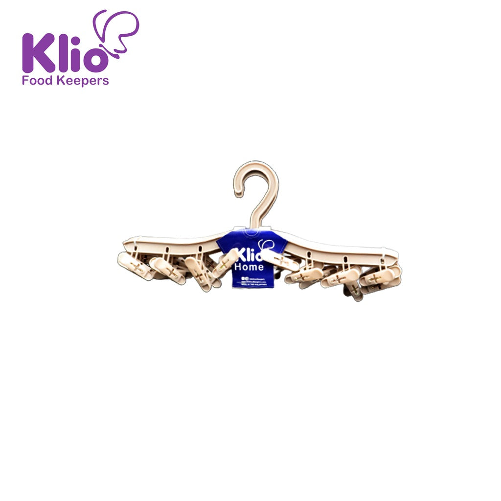 KLIO H129-3Hanger with 8 Clips 3’S