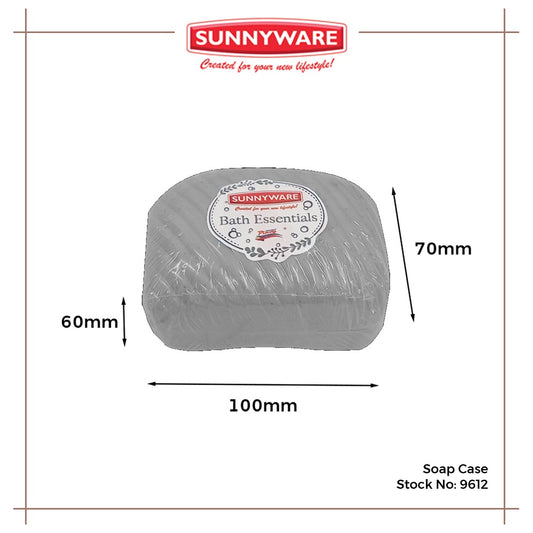 12pcs Soap Case [Sunnyware 9612] | Plasticware | Laundryware | Bathing Essentials | Soap Holder