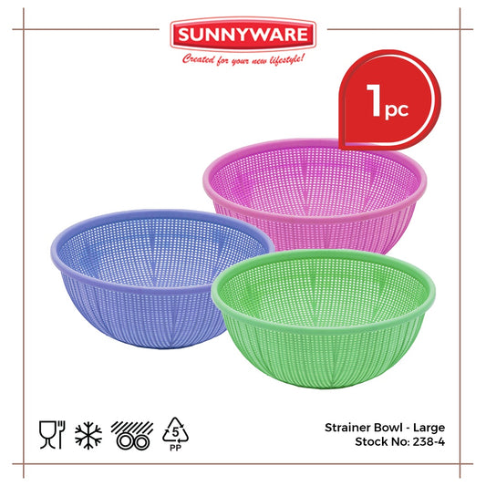 Sunnyware 238-4 Strainer Bowl - large