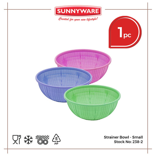 Sunnyware 238-2 Strainer Bowl - small