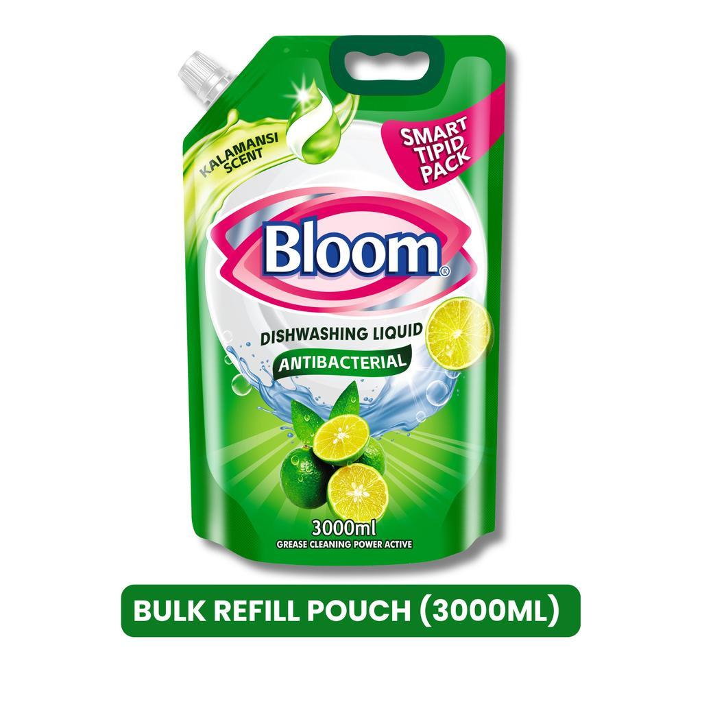 Bloom Kalamansi Dishwashing Liquid Refill Pouch Plant-Based  Grease Cleaner Squeeze Bottle Stand Up