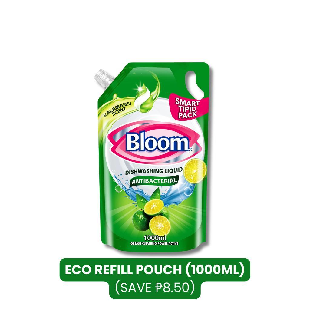 Bloom Kalamansi Dishwashing Liquid Refill Pouch Plant-Based  Grease Cleaner Squeeze Bottle Stand Up