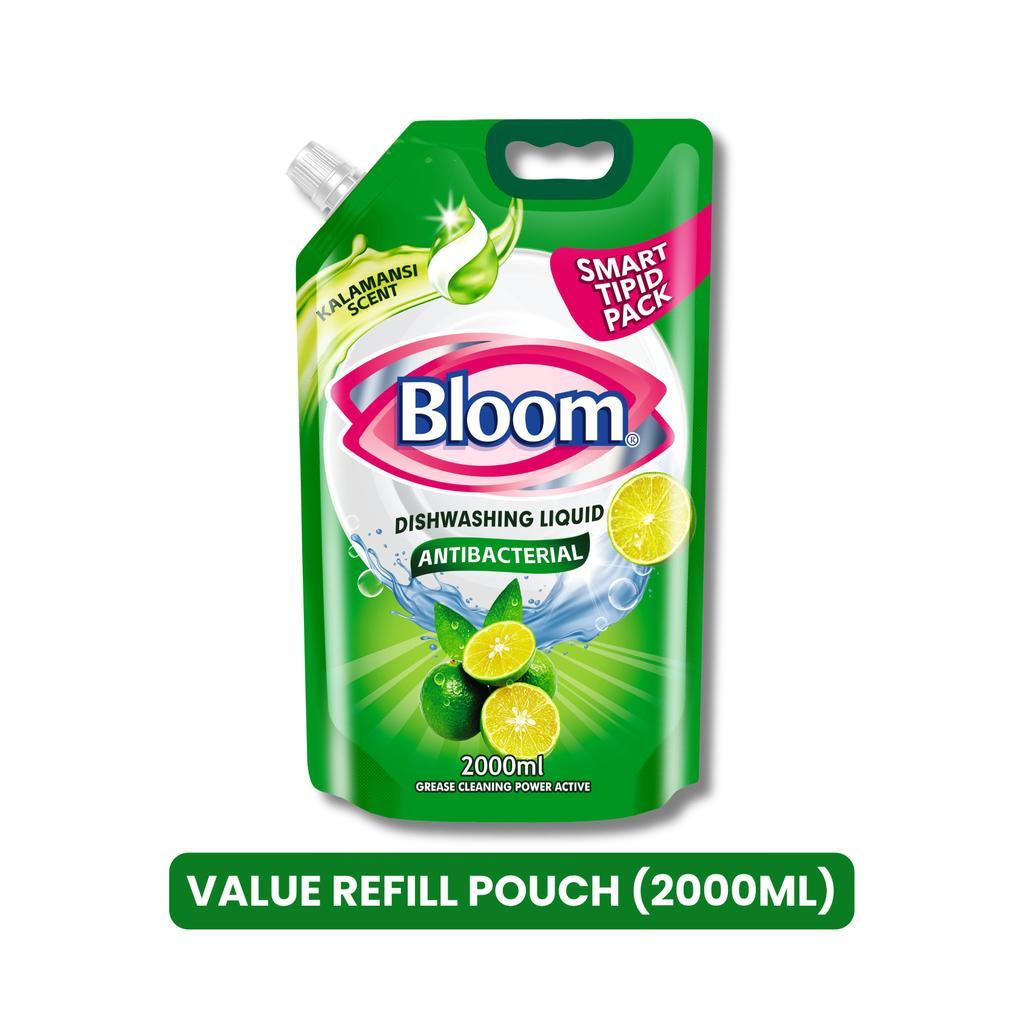 Bloom Kalamansi Dishwashing Liquid Refill Pouch Plant-Based  Grease Cleaner Squeeze Bottle Stand Up