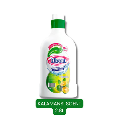 Bloom Dishwashing Liquid Refill Bottle 1.5L and 2.8L - Kalamansi